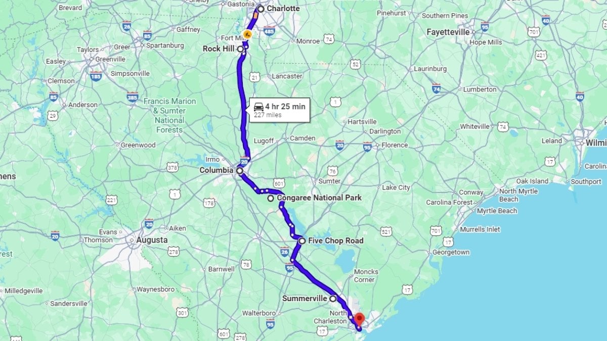 Charlotte to Charleston drive: The complete road trip guide | Field
