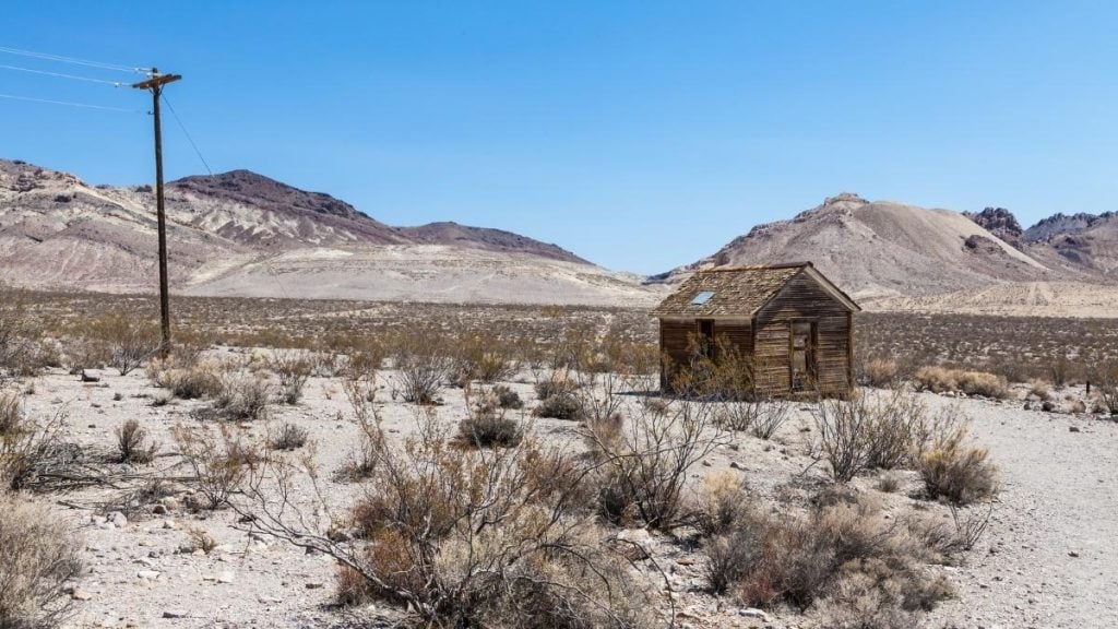 Rhyolite Ghost Town, Beatty, Nevada