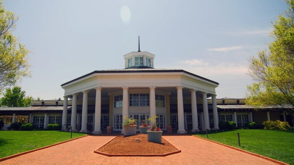 Charlotte to Atlanta drive. In photo: Daniel Stowe Botanical Garden, Belmont, North Carolina