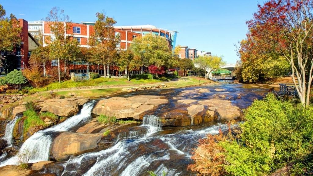 Falls Park on the Reedy, Greenville, South Carolina