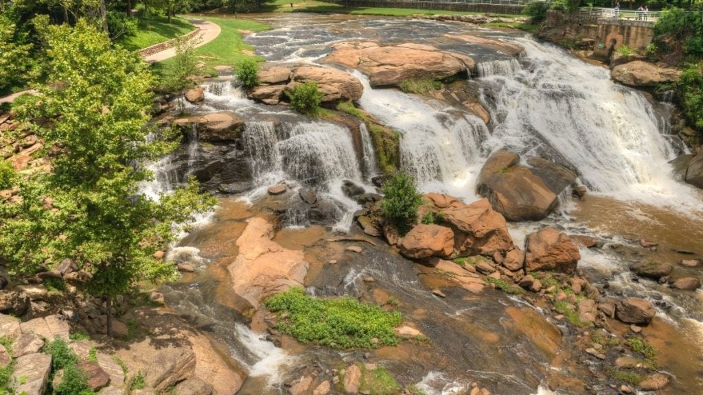 Falls Park on the Reedy, Greenville, South Carolina