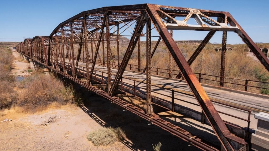 Gillespie Dam Bridge, Gila Bend, Arizona