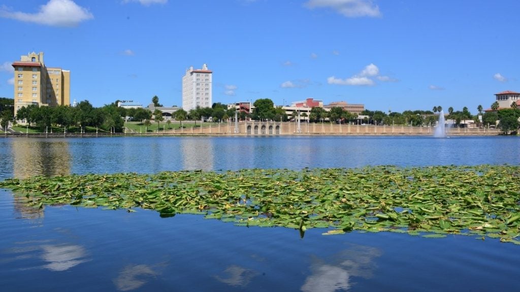 Lake Mirror, Lakeland, Florida