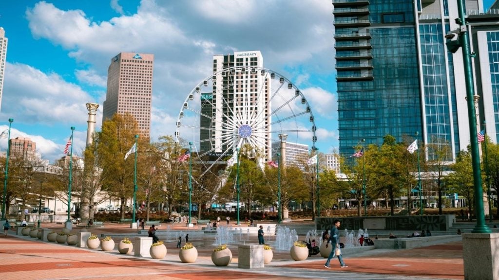 Centennial Olympic Park, Atlanta, Georgia