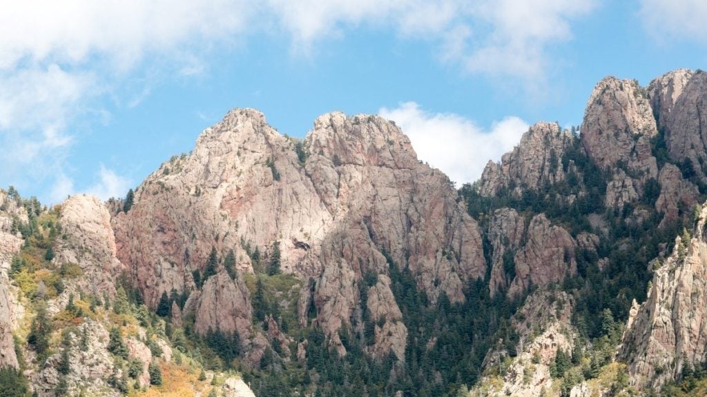 How long does it take to drive Route 66?. In photo: Sandia Mountains, Albuquerque, New Mexico