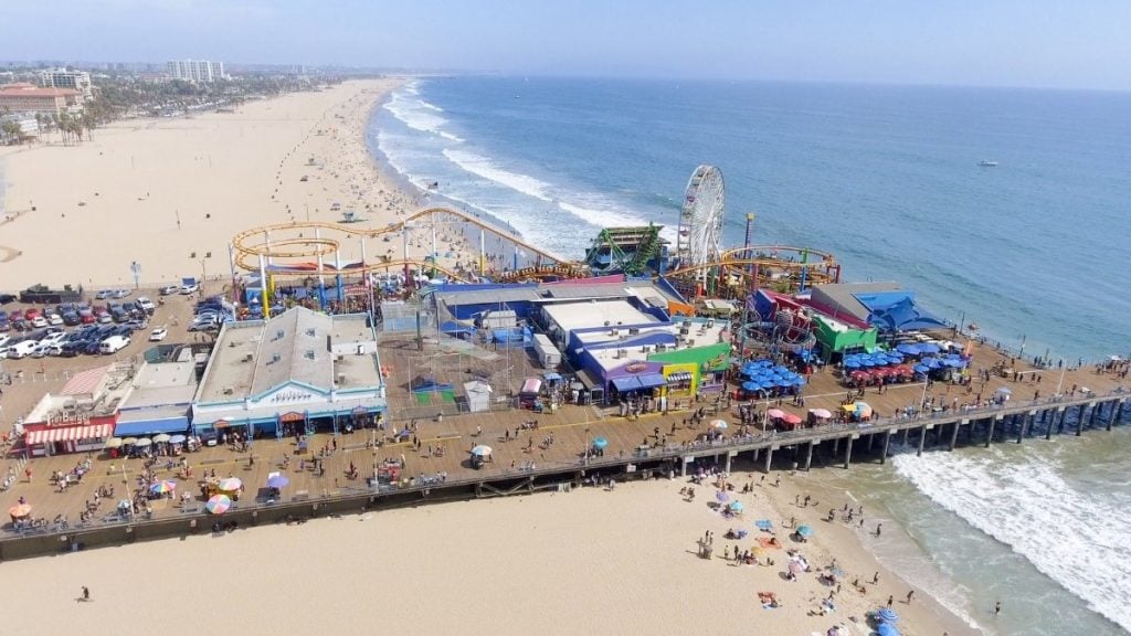 Santa Monica Pier, Santa Monica, California