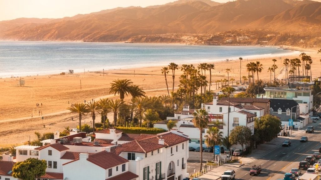 Santa Monica State Beach, Santa Monica, California