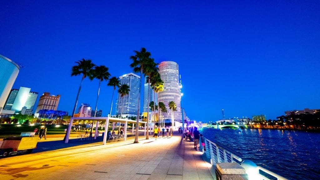 Tampa Riverwalk, Tampa, FL