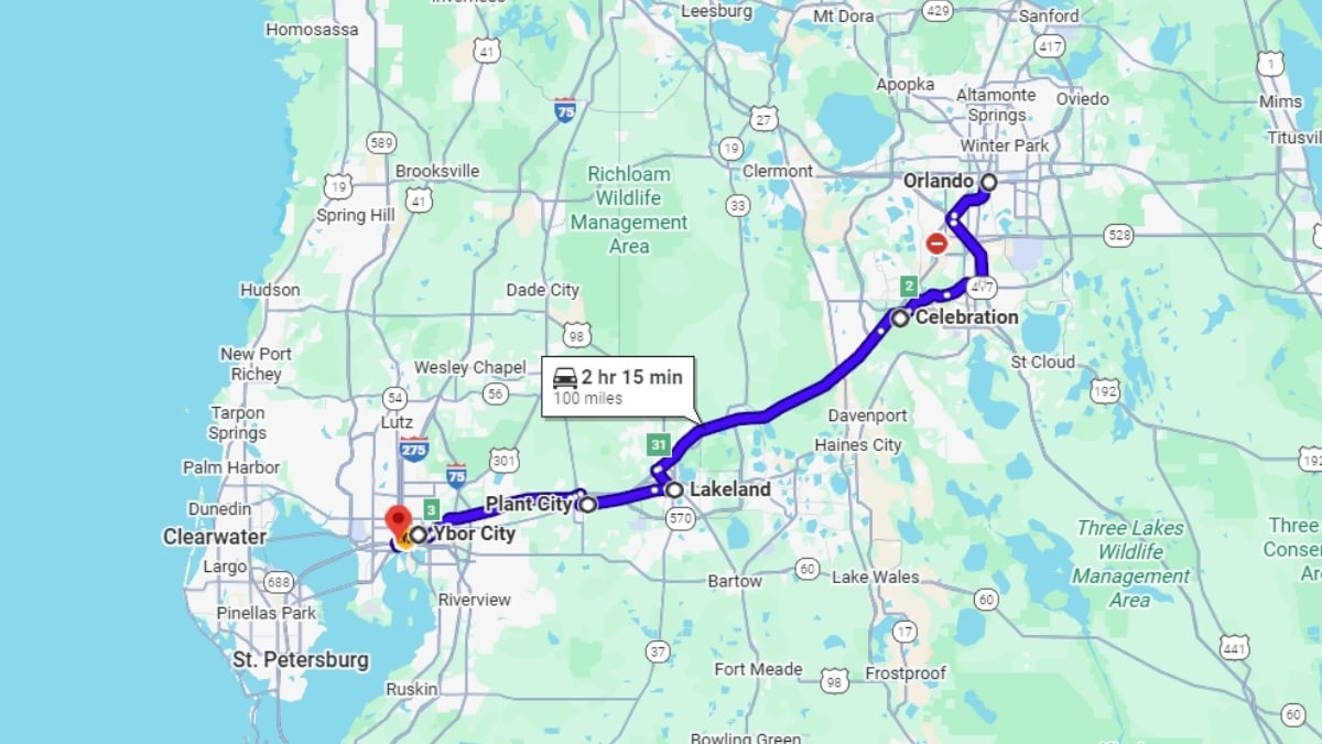Orlando to Tampa drive: The complete road trip guide | Field Notes: The
