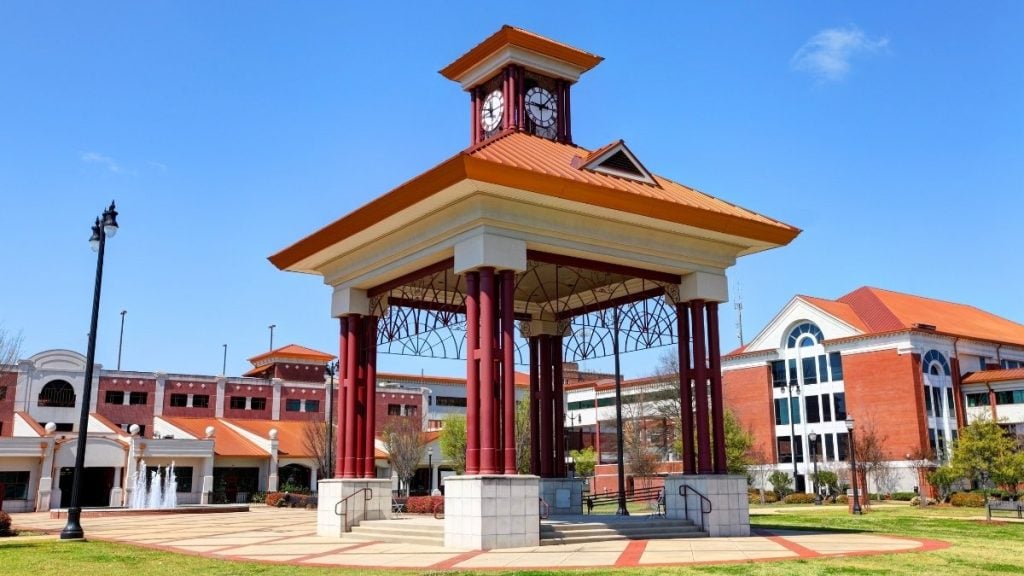 Government Plaza in Tuscaloosa, Alabama