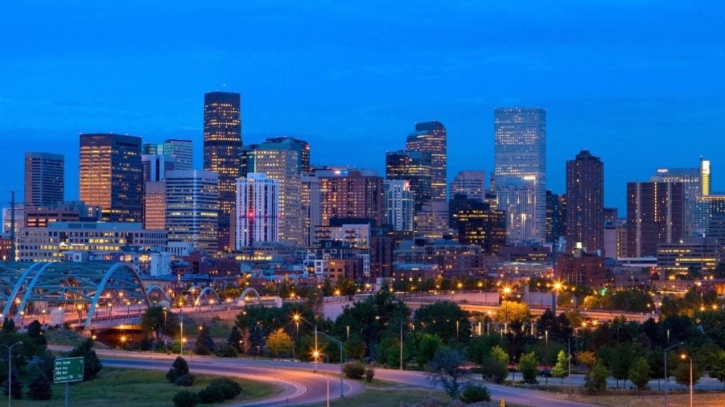 Denver skyline, Denver, Colorado