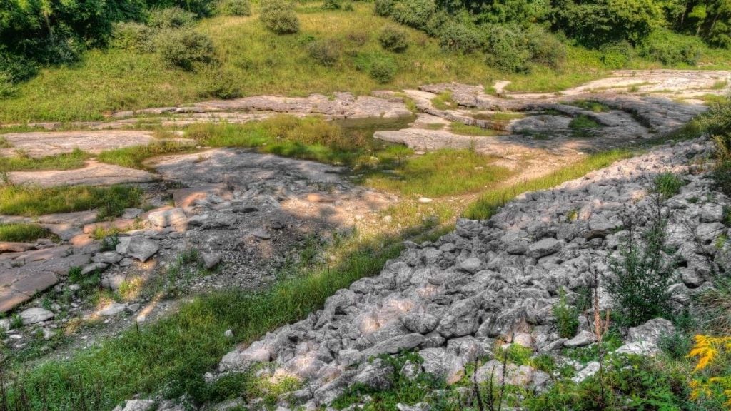 Devonian Fossil Gorge, Coralville, Iowa