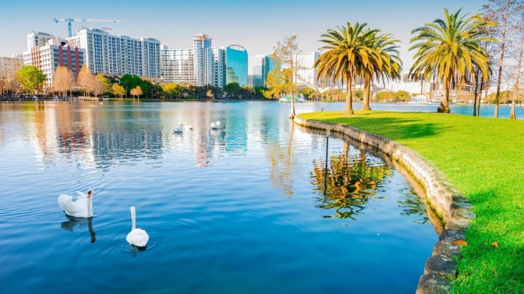 Lake Eola Park, Orlando, Florida