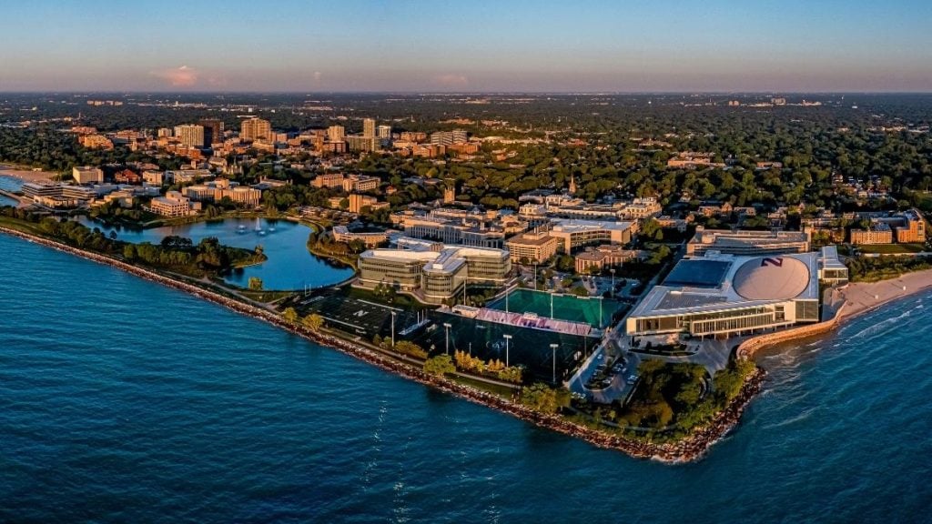 Northwestern University campus, Evanston, Illinois