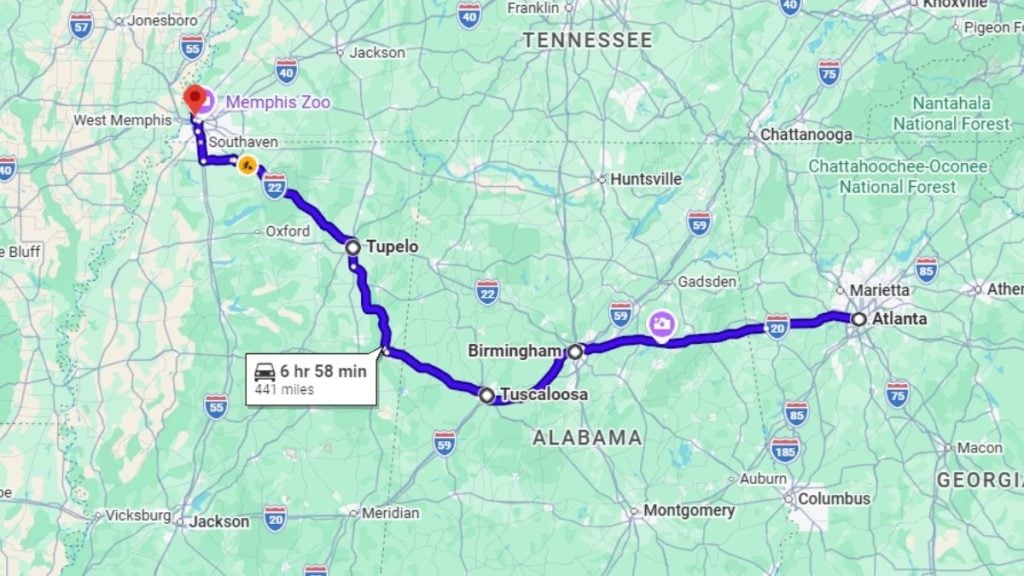 The Southern Route