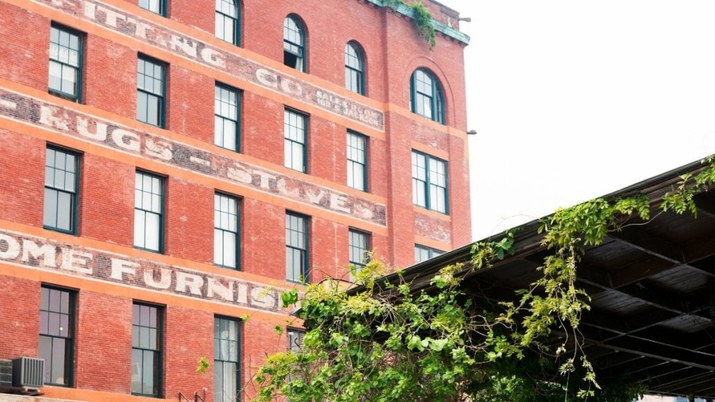 Chicago to Denver drive. In photo: Old Market District, Omaha, Nebraska