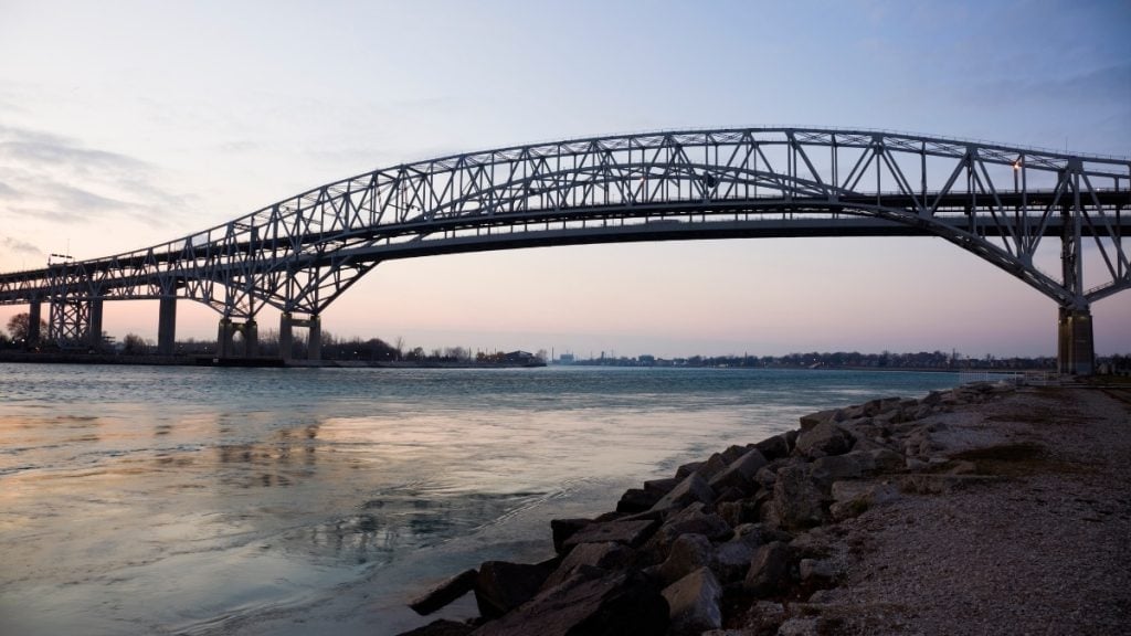 Blue Water Bridge, Port Huron, Michigan
