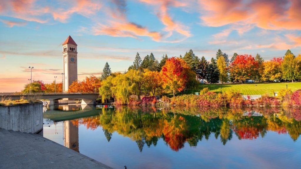 Great Northern Clock Tower, Spokane, Washington