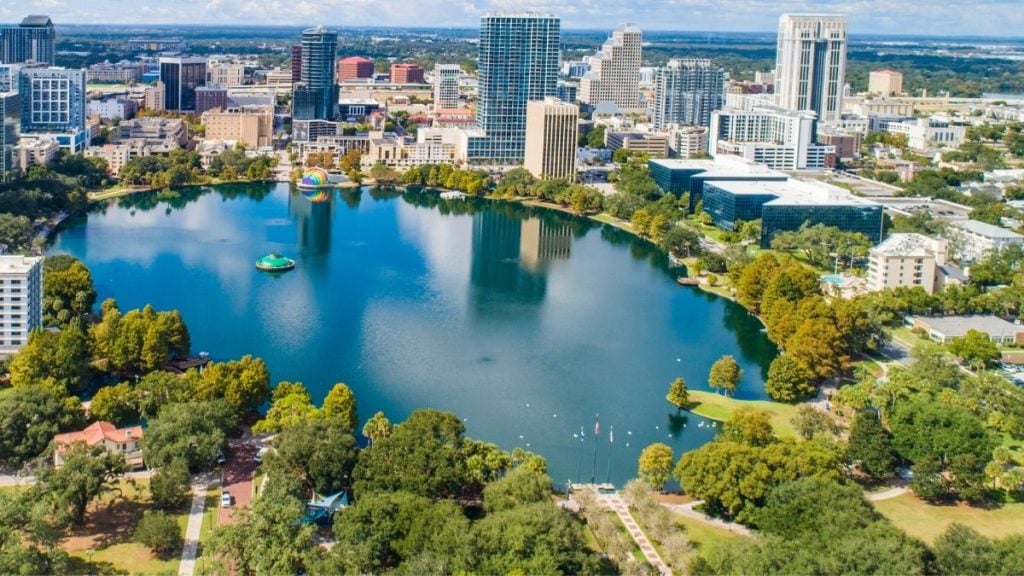 Lake Eola Park, Orlando, Florida
