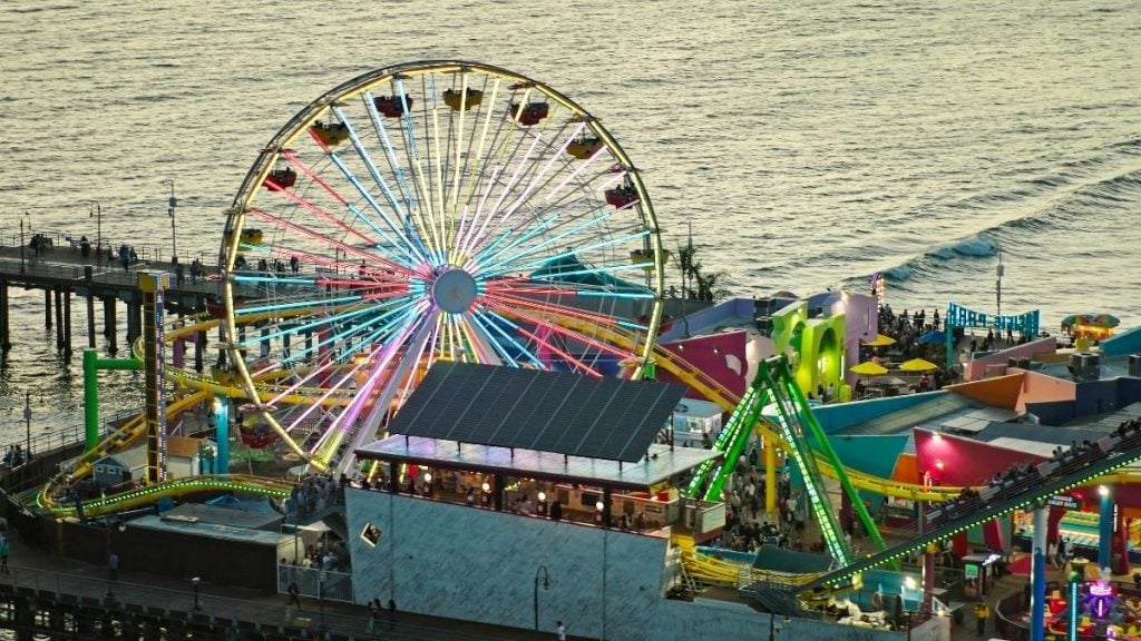 Santa Monica Pier, Santa Monica, California