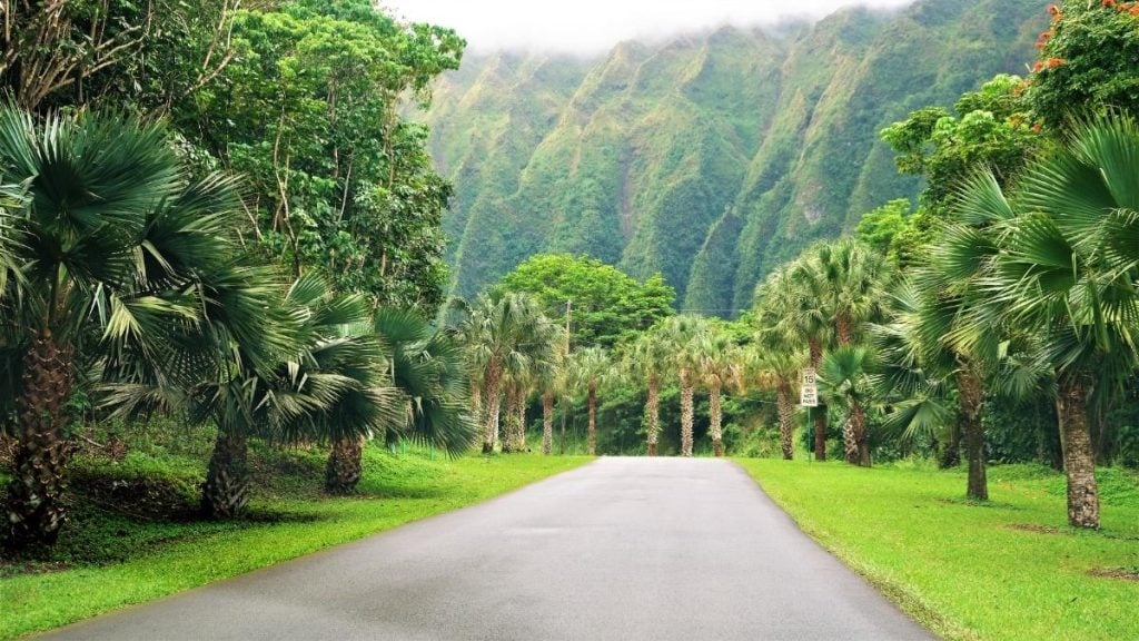 Hoʻomaluhia Botanical Garden, Kaneohe, Hawaii
