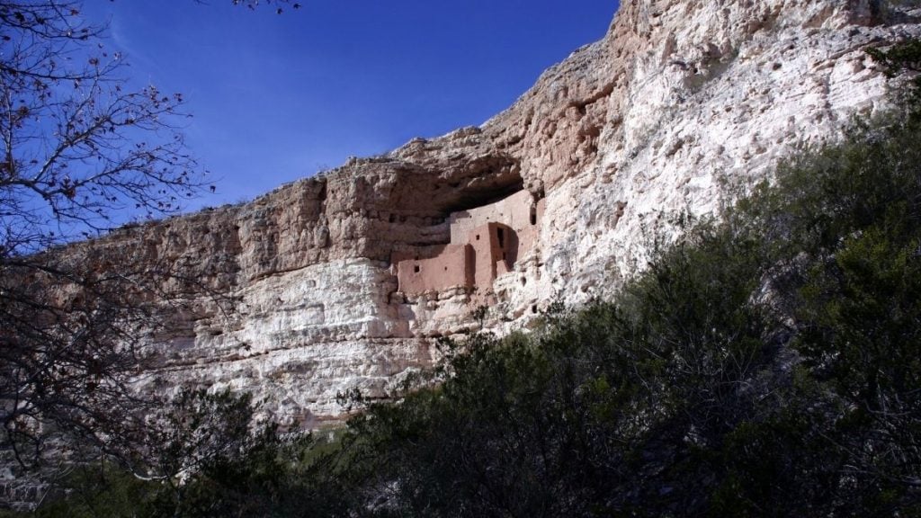 Phoenix to Flagstaff drive. In photo: Montezuma Castle National Monument, Camp Verde, Arizona