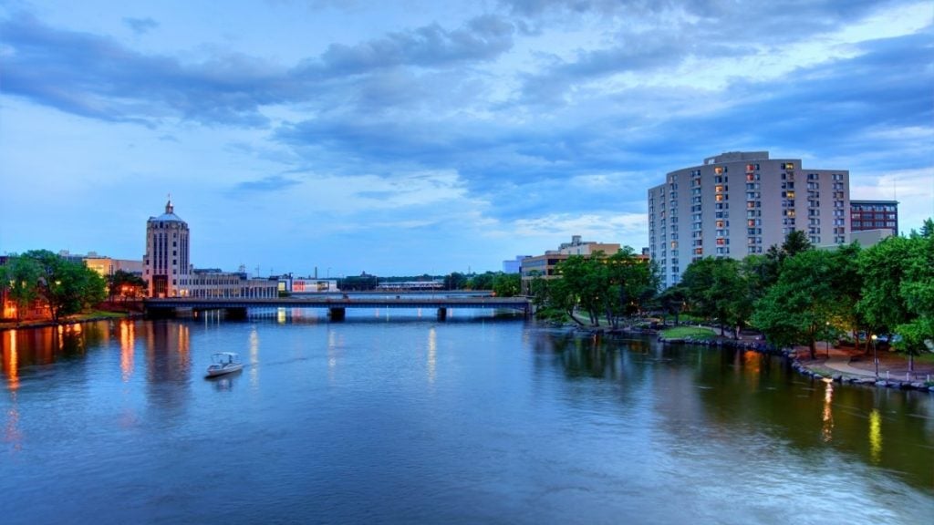 Rock River, Rockford, Illinois