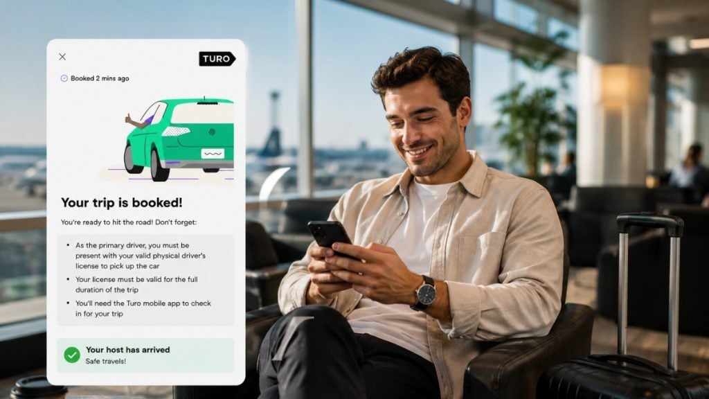 How the booking experience works