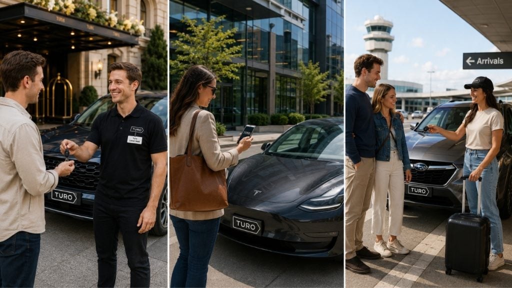 Pick-up, drop-off, and car delivery options