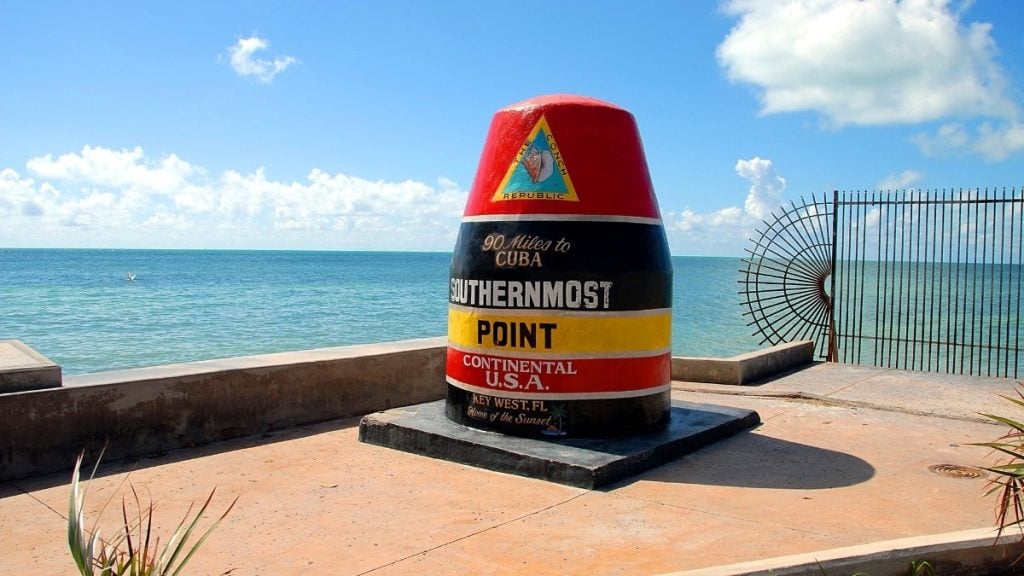 Southernmost Point Buoy, Key West, Florida