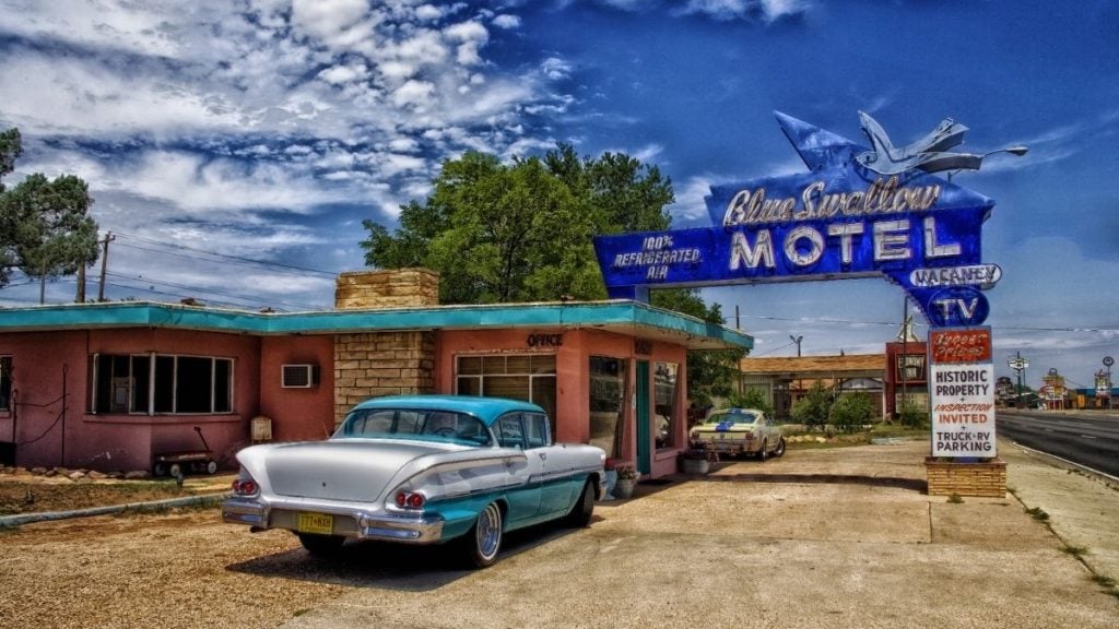 Blue Swallow Motel, Tucumcari, New Mexico