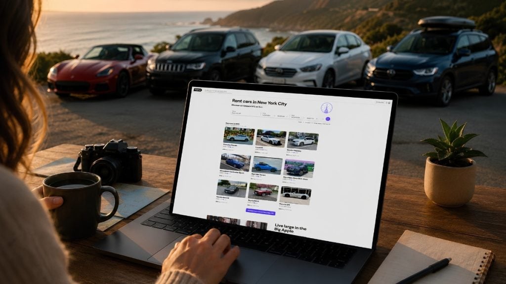 Vehicle selection: browse and book the exact car you want
