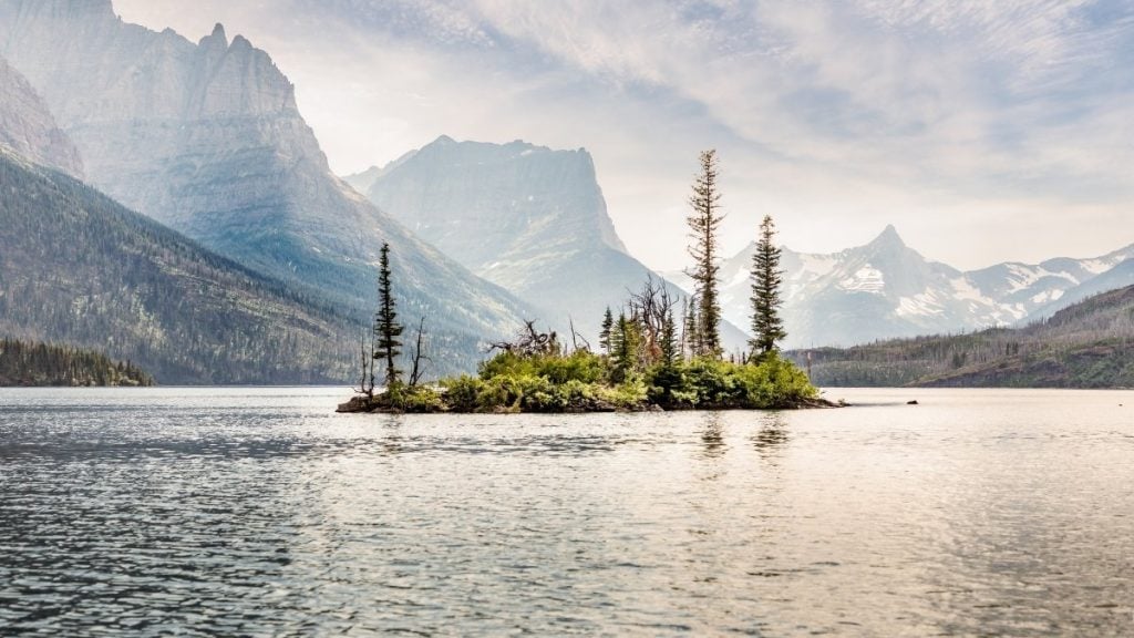 Wild Goose Island, Saint Mary, Montana