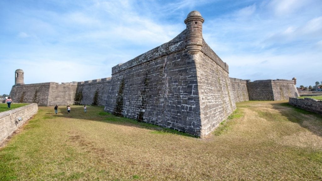 The ultimate Florida road trip guide: In photo: Castillo de San Marcos National Monument, St. Augustine, Florida