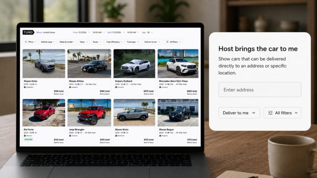 Pick-up, drop-off, and car access
