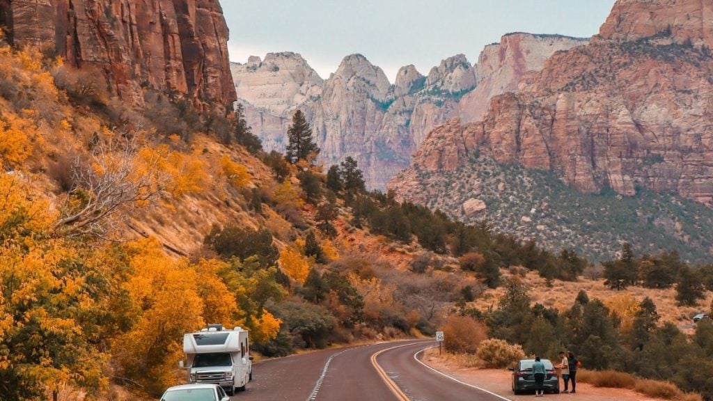Zion Canyon Scenic Drive, Springdale, Utah