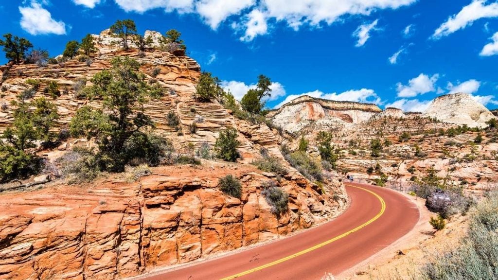 Zion-Mount Carmel Highway, Springdale, Utah