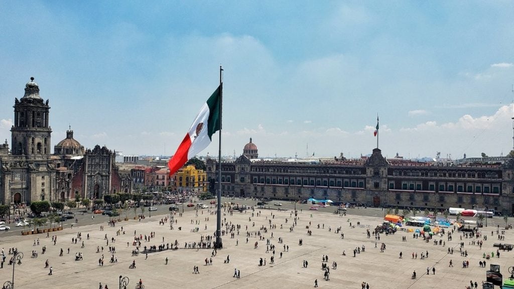 Zócalo, Plaza de la Constitución, Mexico City, Mexico