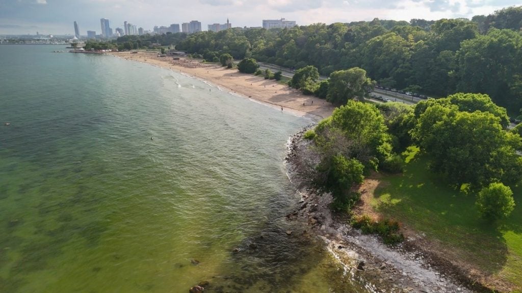 Bradford Beach, Milwaukee, Wisconsin