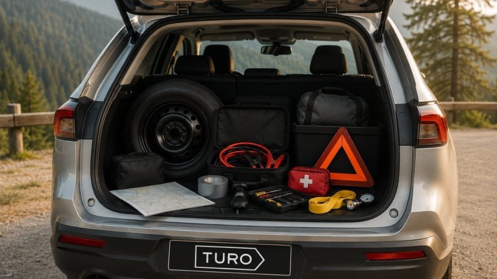 Car safety and emergency road trip essentials