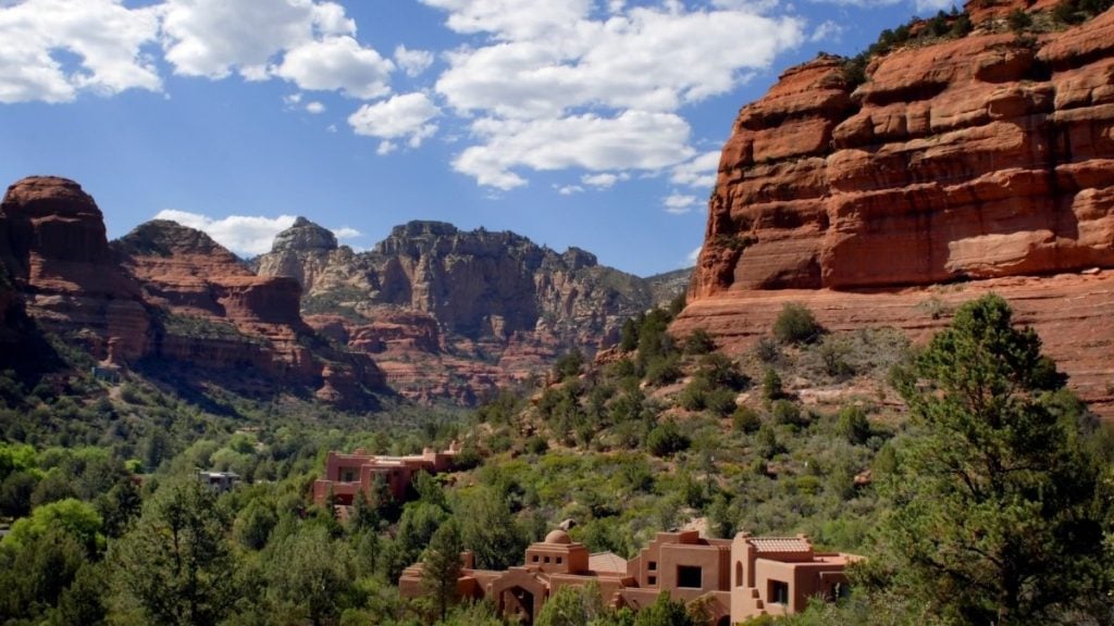 The best spa weekend getaways in the US. In photo: Enchantment Resort, Sedona, Arizona