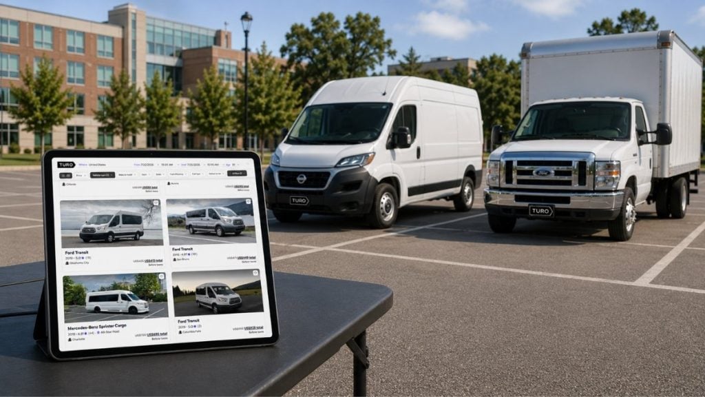 Other vehicle types to rent for a big move: cargo vans and more