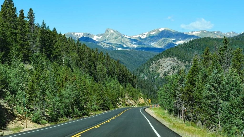 Peak to Peak Scenic Byway, Estes Park, Colorado