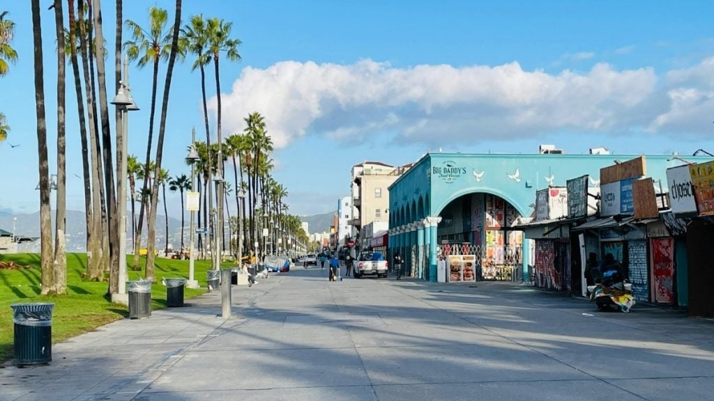 Venice Beach Boardwalk, Los Angeles, California