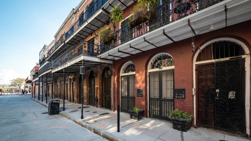 The best things to see in New Orleans. In photo: French Quarter, New Orleans, Louisiana