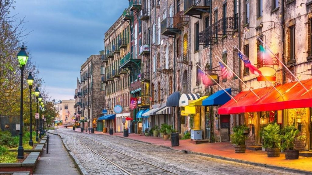 River Street, Savannah, Georgia