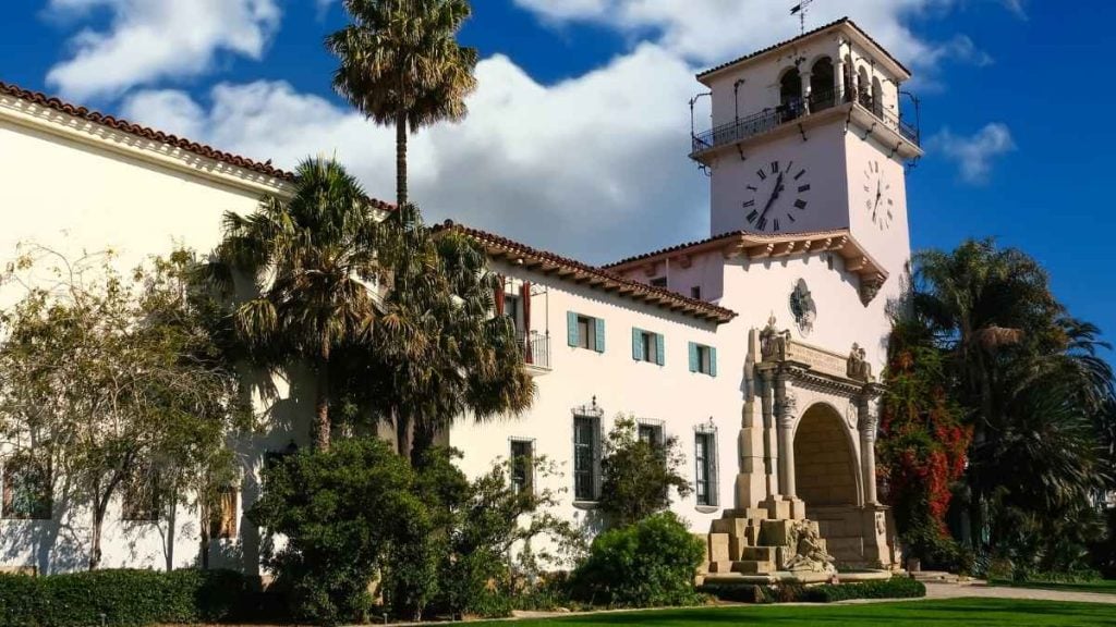Santa Barbara Courthouse, Santa Barbara, California
