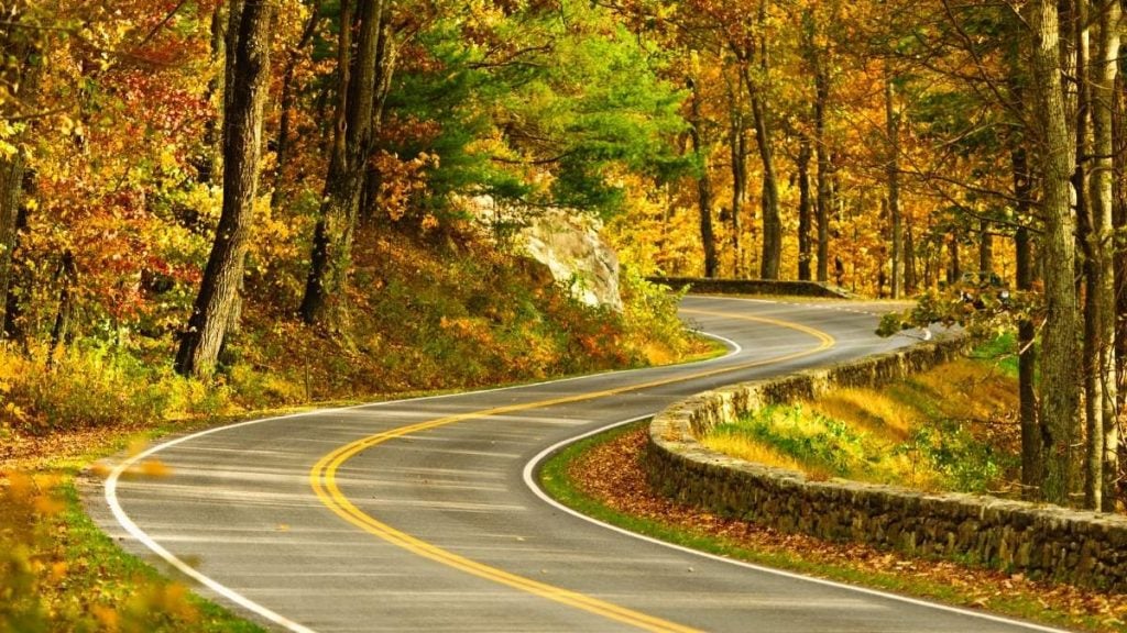 Skyline Drive, Luray, Virginia in fall