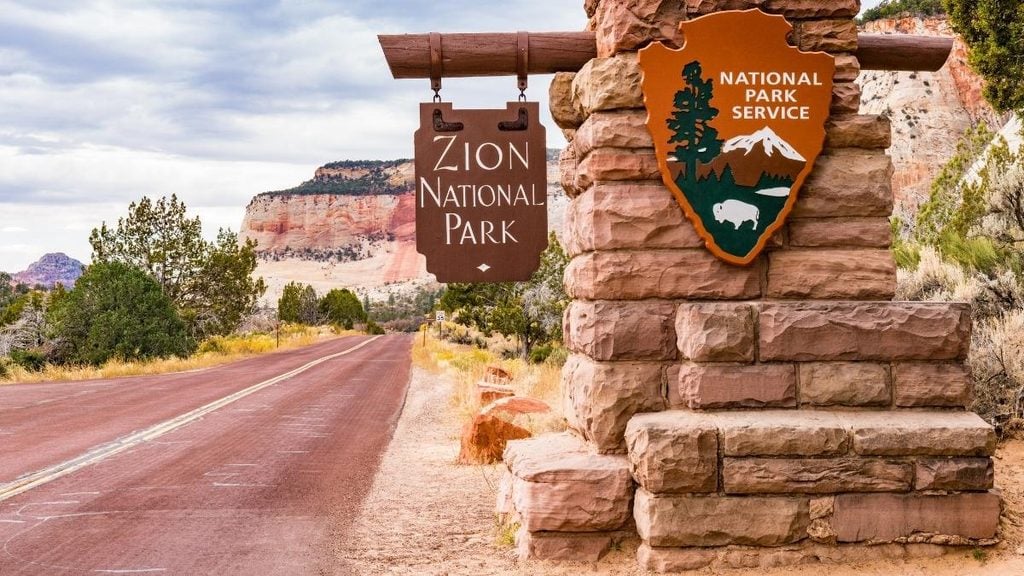 Zion National Park East Entrance, Orderville, Utah