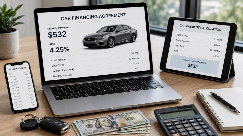 Finance a car purchase